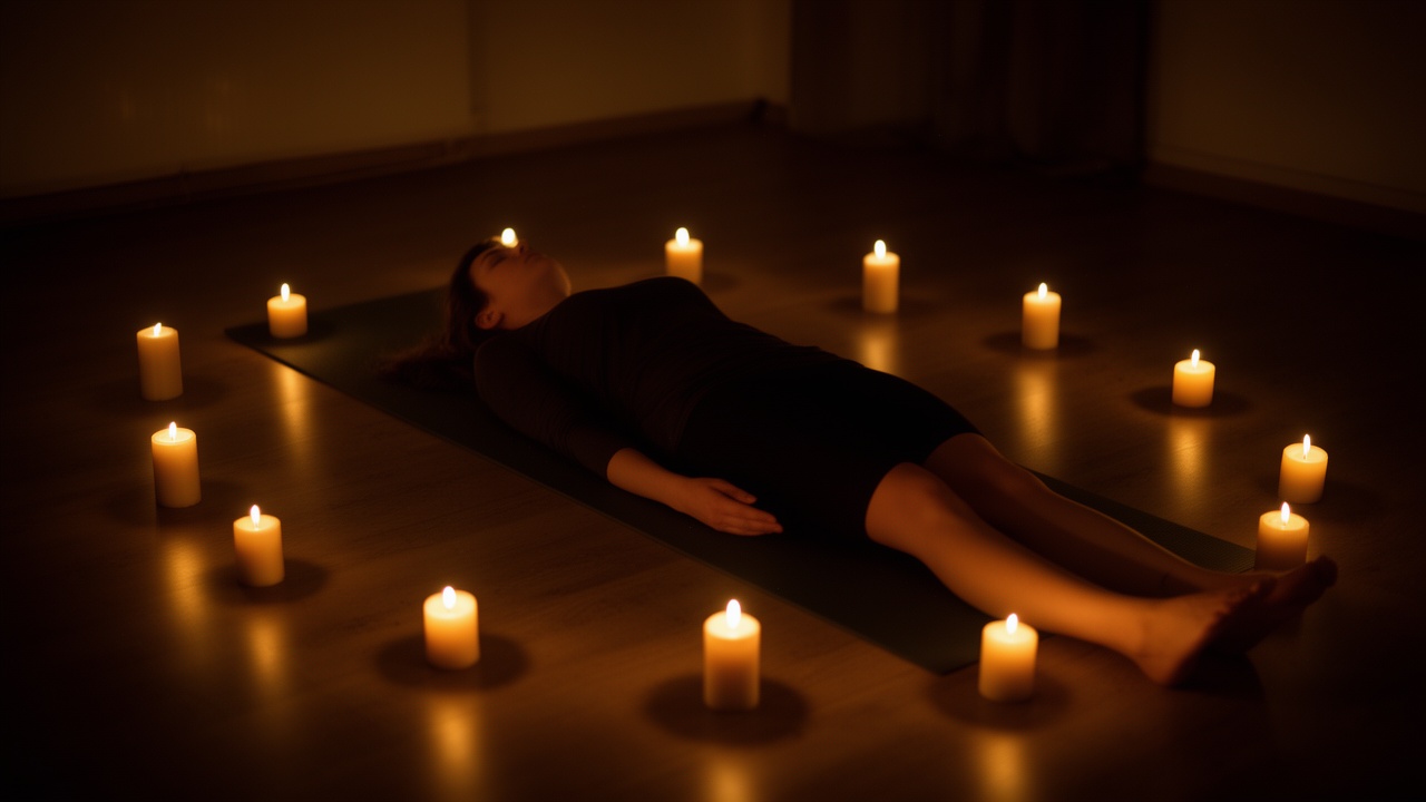 Persoană în stare de relaxare profundă — tehnici de relaxare pentru somn odihnitor